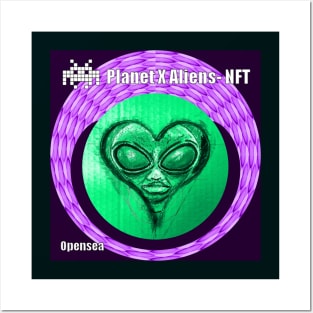 Planet X Aliens UFO Invasion Posters and Art